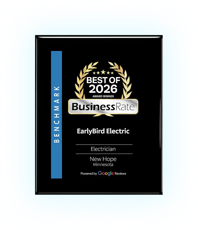 Early Bird Electric Readers’ Choice award plaque