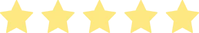 Gold star rating graphic